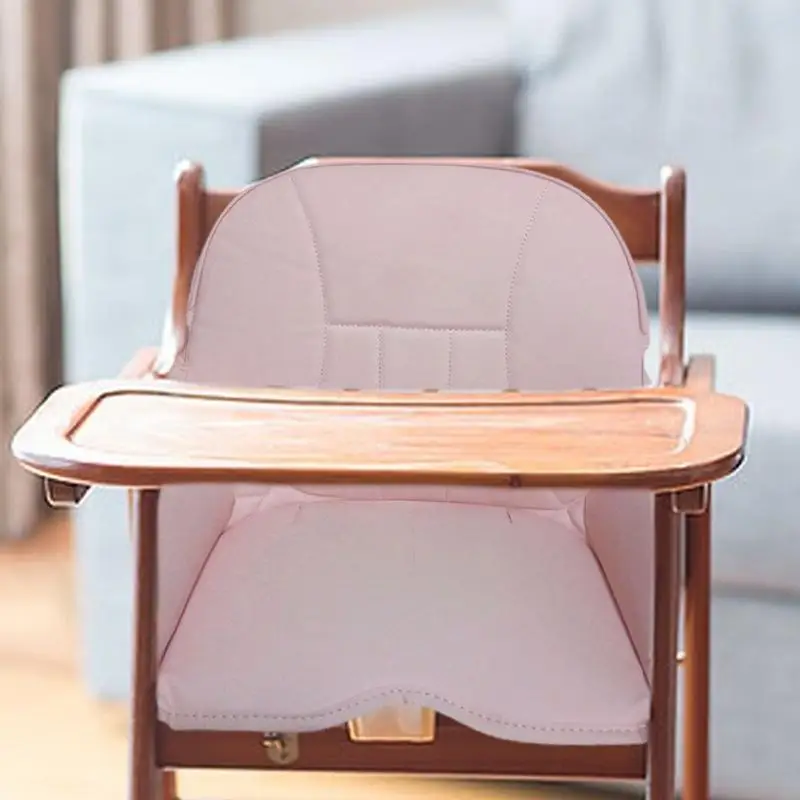 Kids Highchair Cushion Pad Comfortable Booster Seats leather Cushion Feeding Chair Cushi On Pad Stroller Cushion Mat Accessories