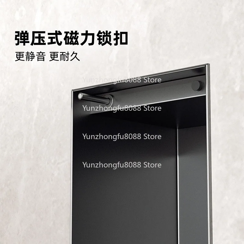 

Hidden Stainless Steel Niche Toilet Recessed Toilet Brush Bathroom in-wall Customizable Rack