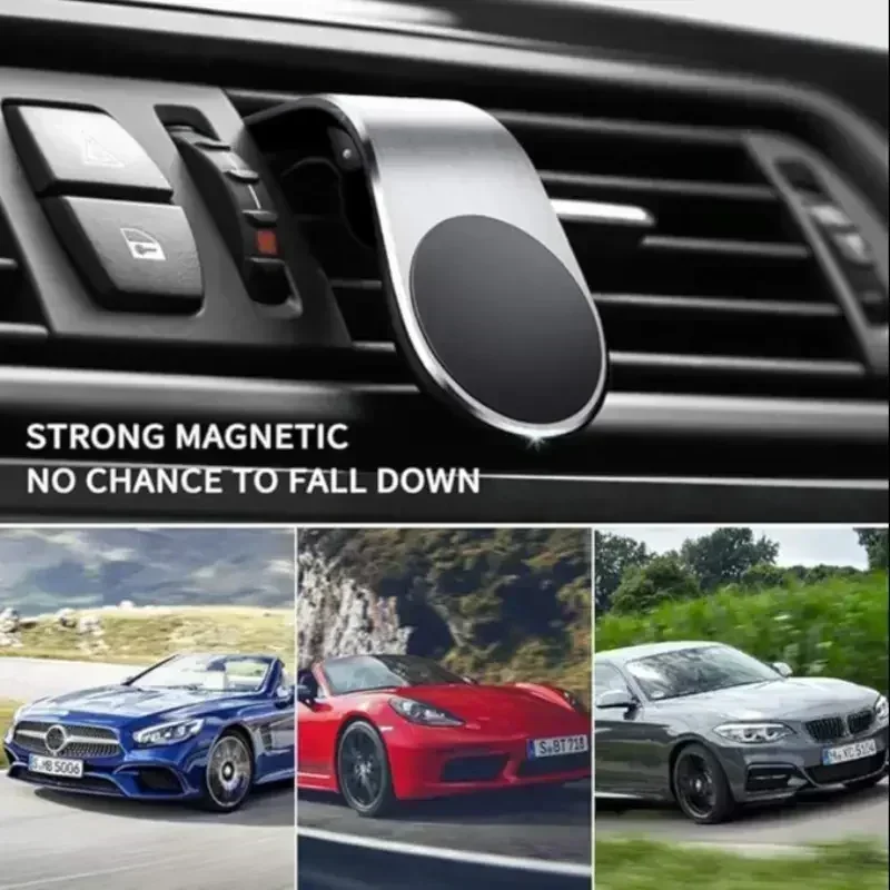 NEW Magnetic Car Phone Holder Air Vent Clip Mount Cellphone GPS Support Mobile for IPhone Xiaomi Huawei Samsung Phone Stand