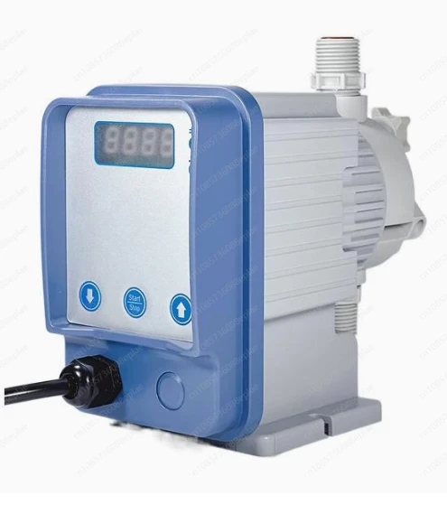 Electromagnetic Diaphragm Metering Pump 1-20L/H Dosing Pump Acidic Chemical Chlorine Metering Water Treatment Dosing Pump