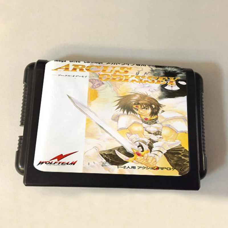 Arcus Odyssey 16 bit MD Game Card For Sega Mega Drive For Genesis