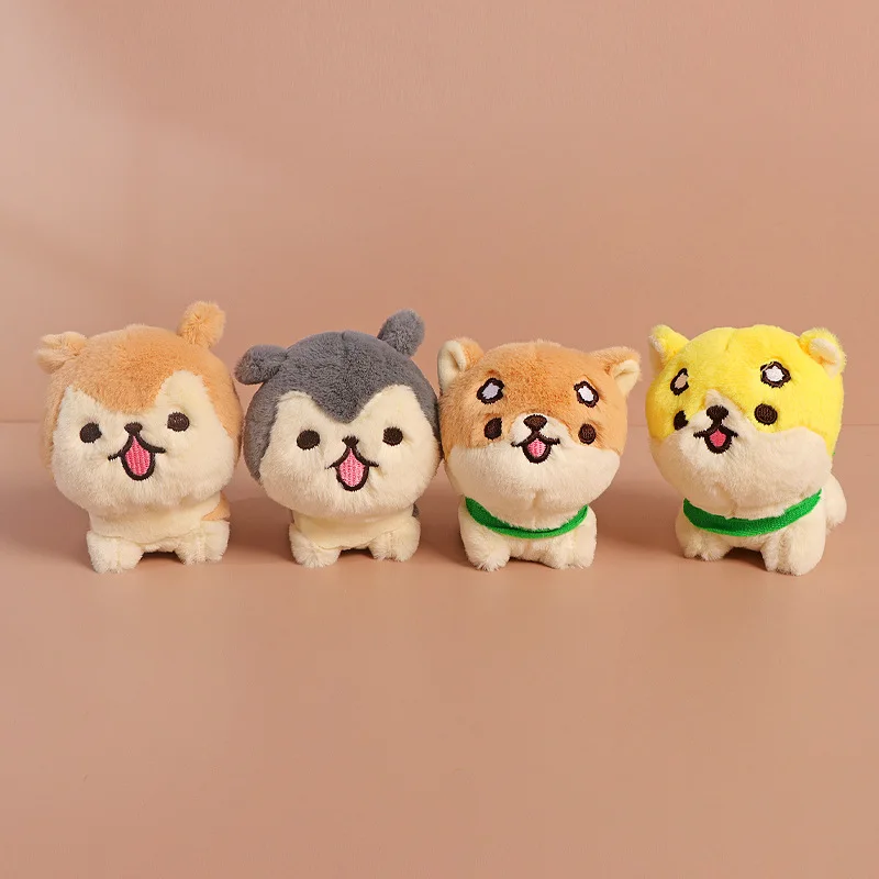 new Cute so good Shiba Inu Husky pendant funny milk tea decorate soft fashione keychain boutique darling doll couple gift