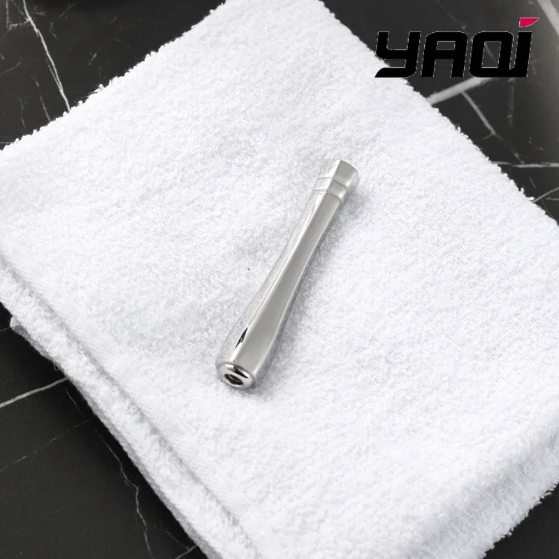 

Razor Handle YAQI Flare Polished 316 Stainless Steel Men Safety Razor Handle Birthday Gift For Boyfriend