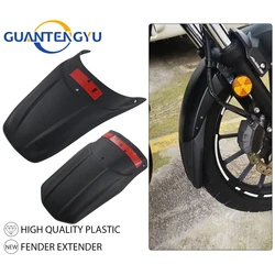 Fender Extender Protector Mud Splash Guard Cover Front Mudguard Extension Fit For Honda CB500X CB500F CB 500 X CB500 F 2013-2021