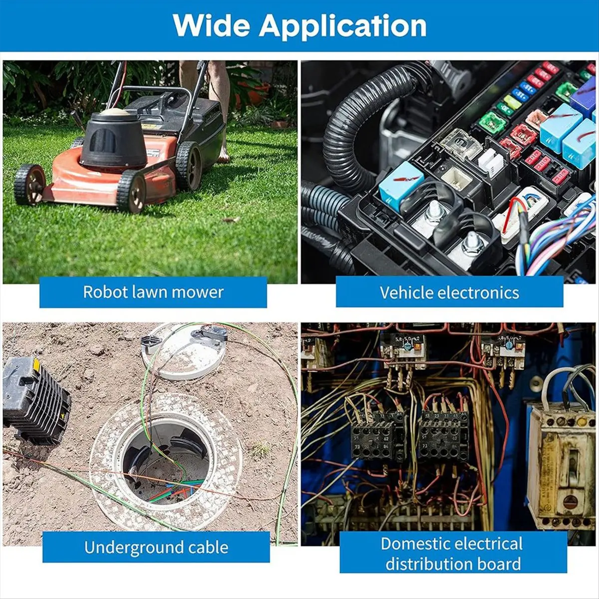 

(CNIM) 3 Way Wire Connectors Locks Wire Connectors Electrical 314-Box Wire Connectors Self-Stripping Pigtail Connectors 120Pcs