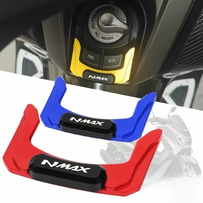 For YAMAHA NMAX155 N-MAX155 125 160 NMAX125 NMAX155 2020 2021 2022 2023Ignition Key Switch Lock Cover Cap Motorcycle Accessories