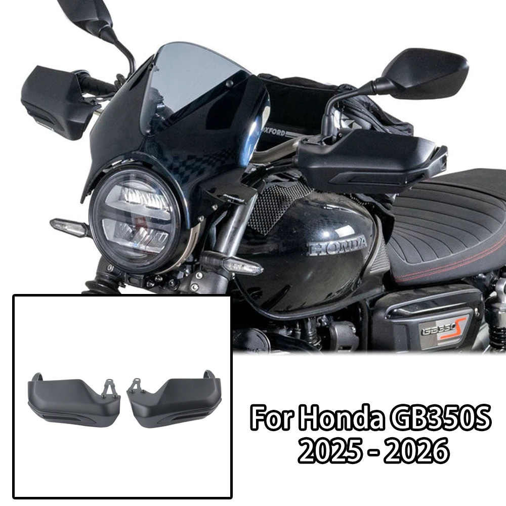 

Handguards Windshield Protective Shield Set With Brackets For Honda GB350S 2025 2026 Motorcycle Accessories