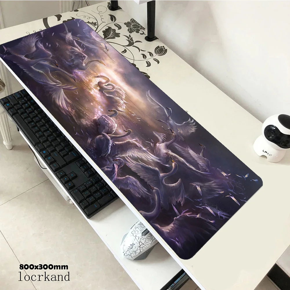 Fantasy Bird Mouse Pad Gamer nuovo arrivo Gaming Mousepad 700x300x4mm Notbook Desk Mat Tapete Padmouse giochi Gamer Mat s Gamepad