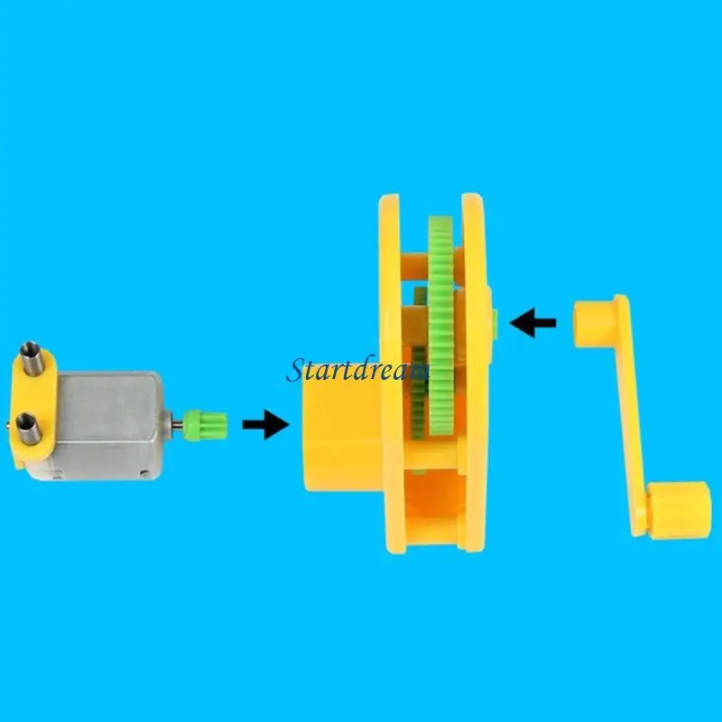 Generator Hands on Hand Hand Cranked Electricity Generator untuk Lab K92C