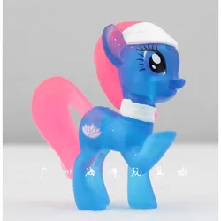 My Little Pony Figure 5cm Doll Transparent Lotus Style Starlight Glimmer Rainbow Dash Princess Cadence Spike Sparkle Toy