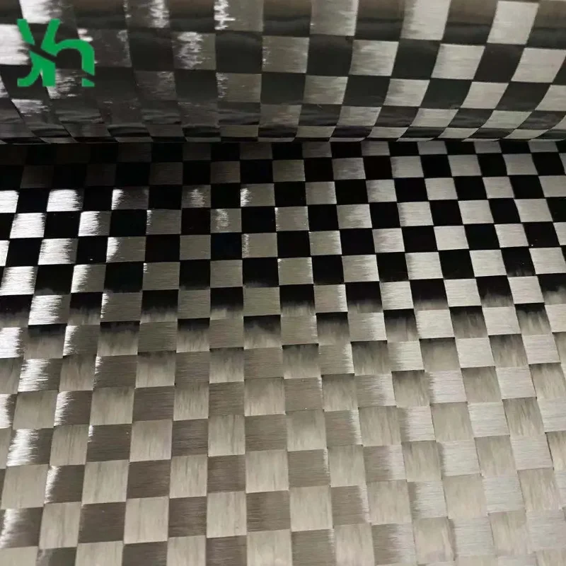 

12K 80g 20*20 spread plain weave carbon fiber fabric, lightweight, high strength, suitable for drones and cars