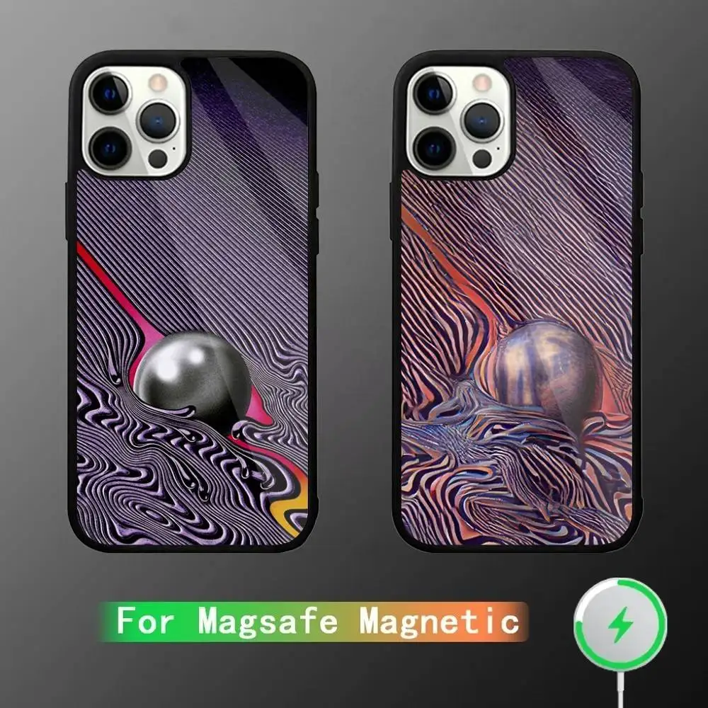 

T-Tame Impala Phone Case For iPhone 16,15,14,13,12,11,Pro,Max,Plus,Mini,SE New Magsafe Magnetic Wireless Charging