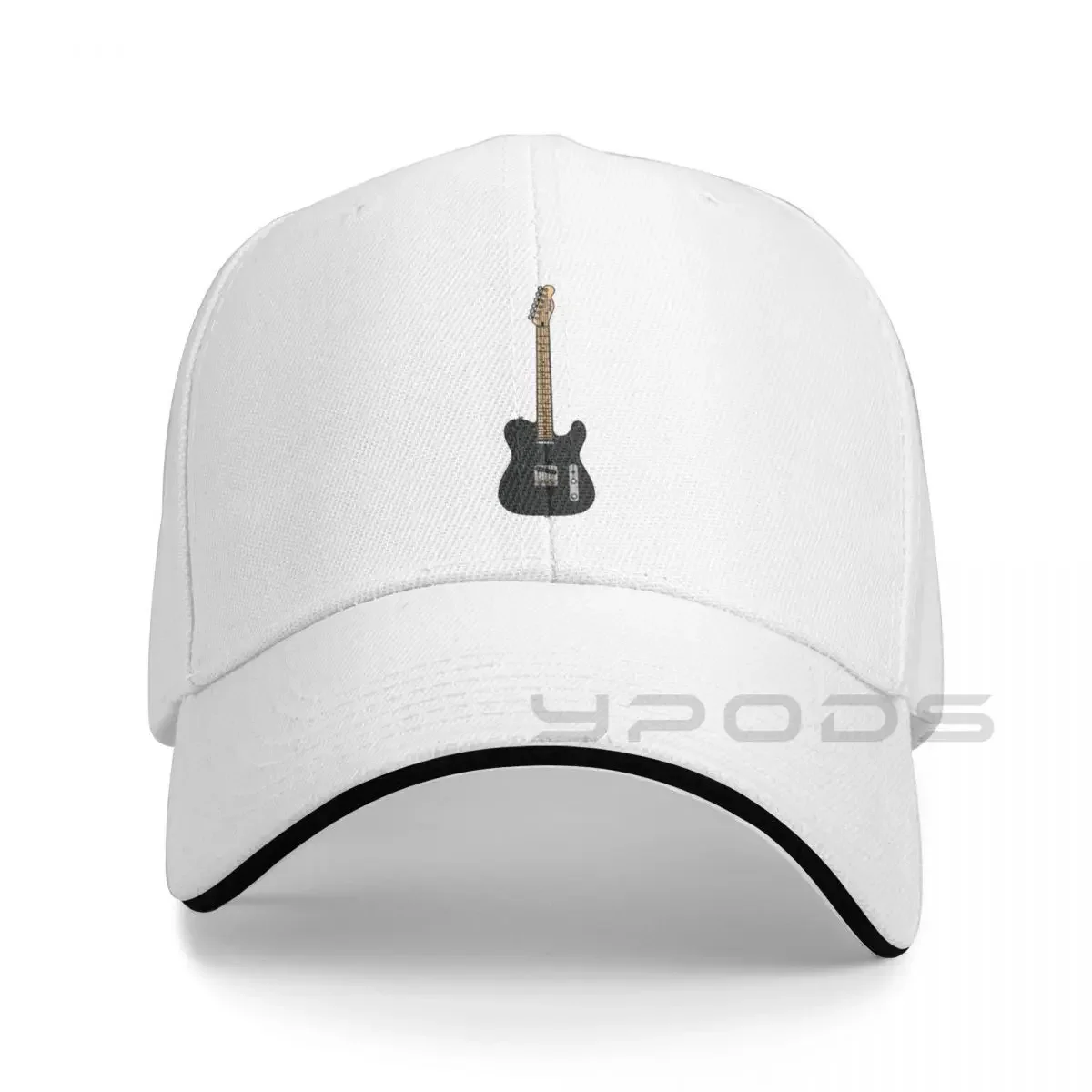 

2023 New Coloured Telecaster (Black) Cap Baseball Cap Funny Hat Winter Hats For Men Women's