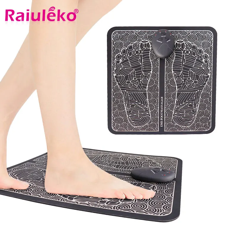 

Electric Foot Massage Pad Feet Mat Relax Muscle Stimulator Muscle Improve Blood Circulation Relieve Ache Pain Health Care