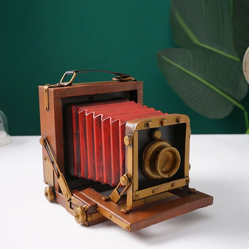 Vintage Retro Camera Model Decoration Simulation Old Shanghai Republic of China Style Decoration Props 1990 S Nostalgic Object