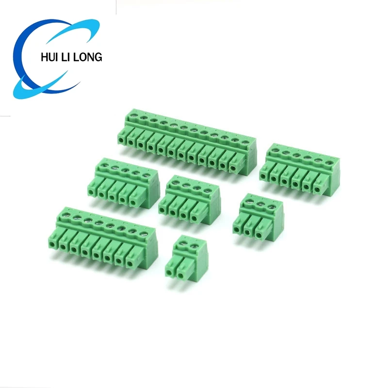 KF2EDGK 3.81 2EDG PCB 2PIN /3P/4P/5P/6P/7P/8P/9P/10P/12P Connector Plug-In Terminal Block Housing Phoenix Contact Socket 3.81mm