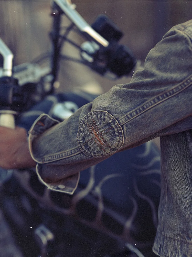

Western Series Mud-Dyed Waed 00% Cotton Knight ort Wide Red Ear Denim Jaet MBBCAR Narrow Range Youth Trend