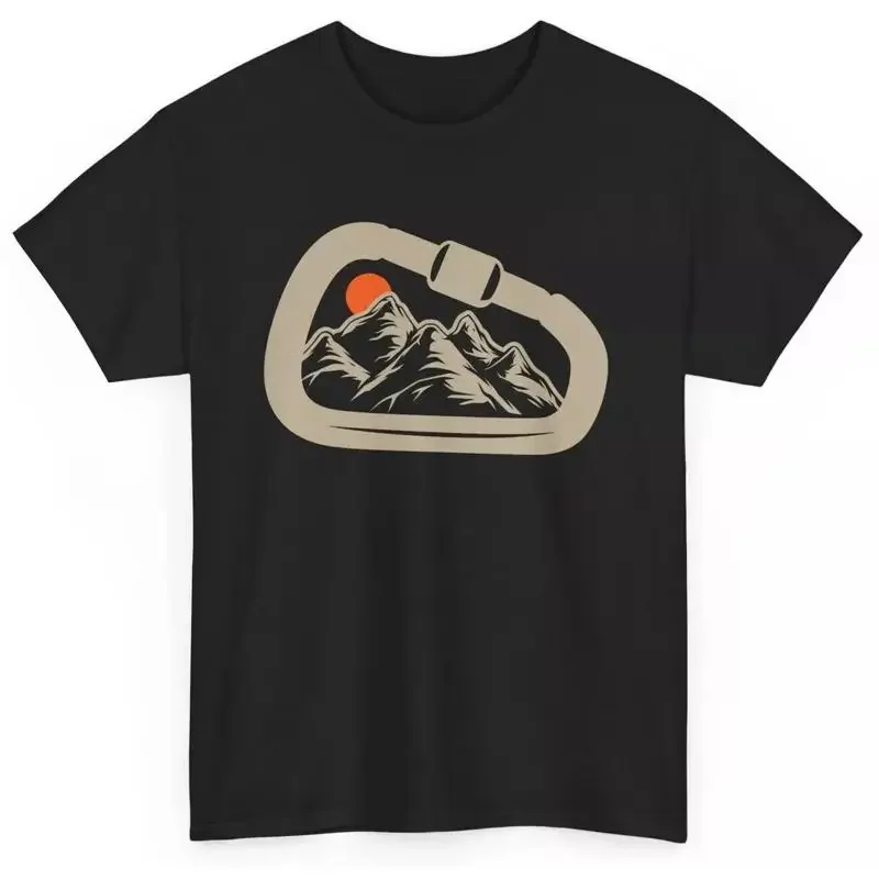Climbing T Shirt Mountain Lovers Climber Webp