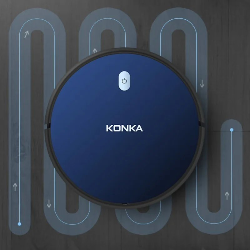 KONKA Smart Robot Vacuum Cleaner Automatic Sweeping Mopping Machine Multi Function Home Cleaning Appliances