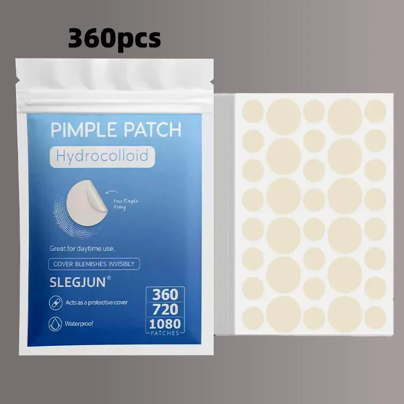 جديد 360 قطعة ملصقات العناية بالبشرة بثرة التصحيح حب الشباب الغروانية المائية غير مرئية تنفس حب الشباب إزالة حب الشباب غطاء الوجه بقعة بثرة التصحيح #1