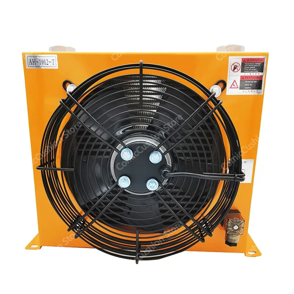 for AH1012T-CA Hydraulic Air Cooler 24V/12V/220V/380V Truck-Mounted Crane Modified Fuel Tank Cooling  Air-Coo Oil Radiator