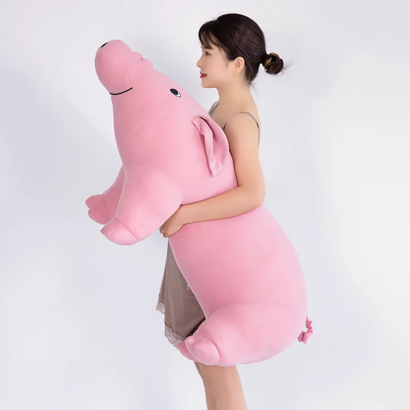 Simulation Animal Pig Pillow Doll Cute Pig Plush Toy Children's Toys Gift Decoration 39inch 100cm DY10188