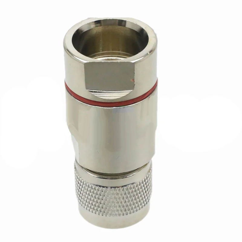 Gegolfd Connector Koper Voor Andrew Heliax Messing Plug Accessoire Standaard Ptfe N 1/2 "Nuttig Hoge Kwaliteit Nieuw