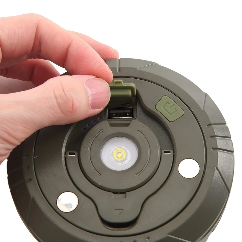 

LED Camping Lights USB Rechargeable Colorful Warm Light 2-In-1 10M String Light Tape Measure Ambience Camping Tent Light