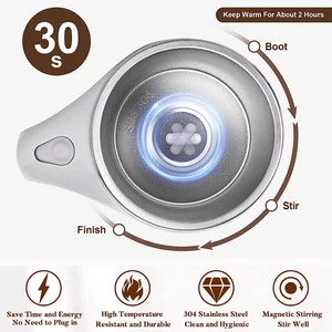 Sürahi manyetik karıştırma, otomatik, Model, pil, Karıştırma bir fincan kahve, bir Bardak, elektrikli, karıştırıcı ve Tembel Milkshake Dönen Bardak Kupanın 6 büyük satışı, kendi kendini karıştıran kupa-no. 4