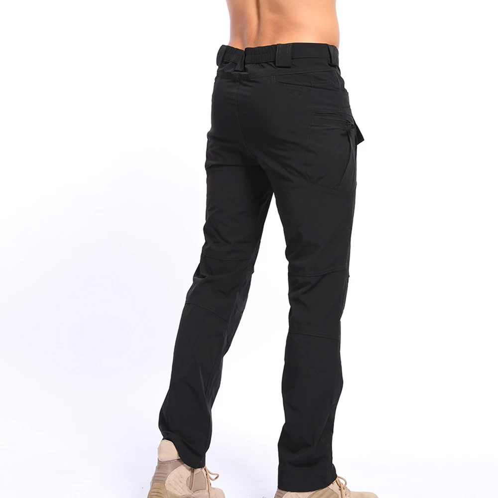 Heren Outdoor Sport Fitness Slanke Casual Broek 2024 Nieuwe Losse Ademende Stretch Effen Kleur Werk Stijl Rechte Broek Voor Mannen