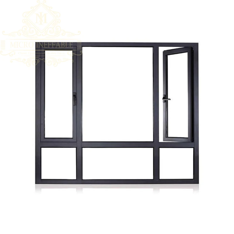 Modern Fashion Hottest Low Discount Aluminum Windows Hinges Casement Window