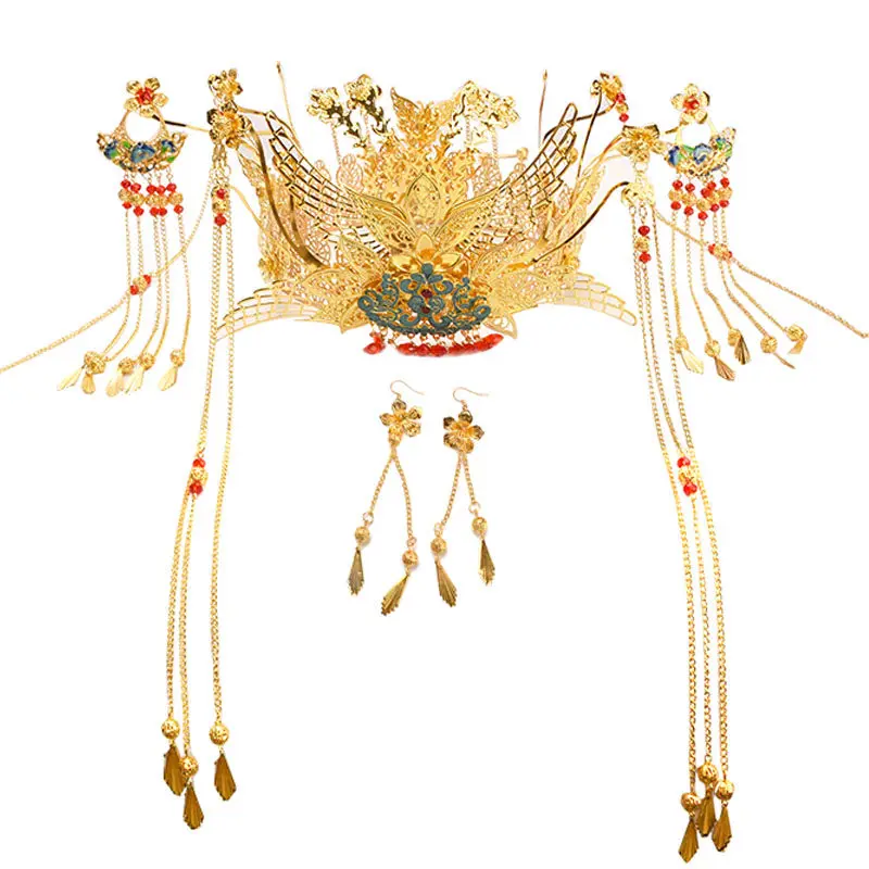 

DIY hair crown material package, handmade hair accessories, court ancient hair crown, classical show, hairpin niang, ancient sty