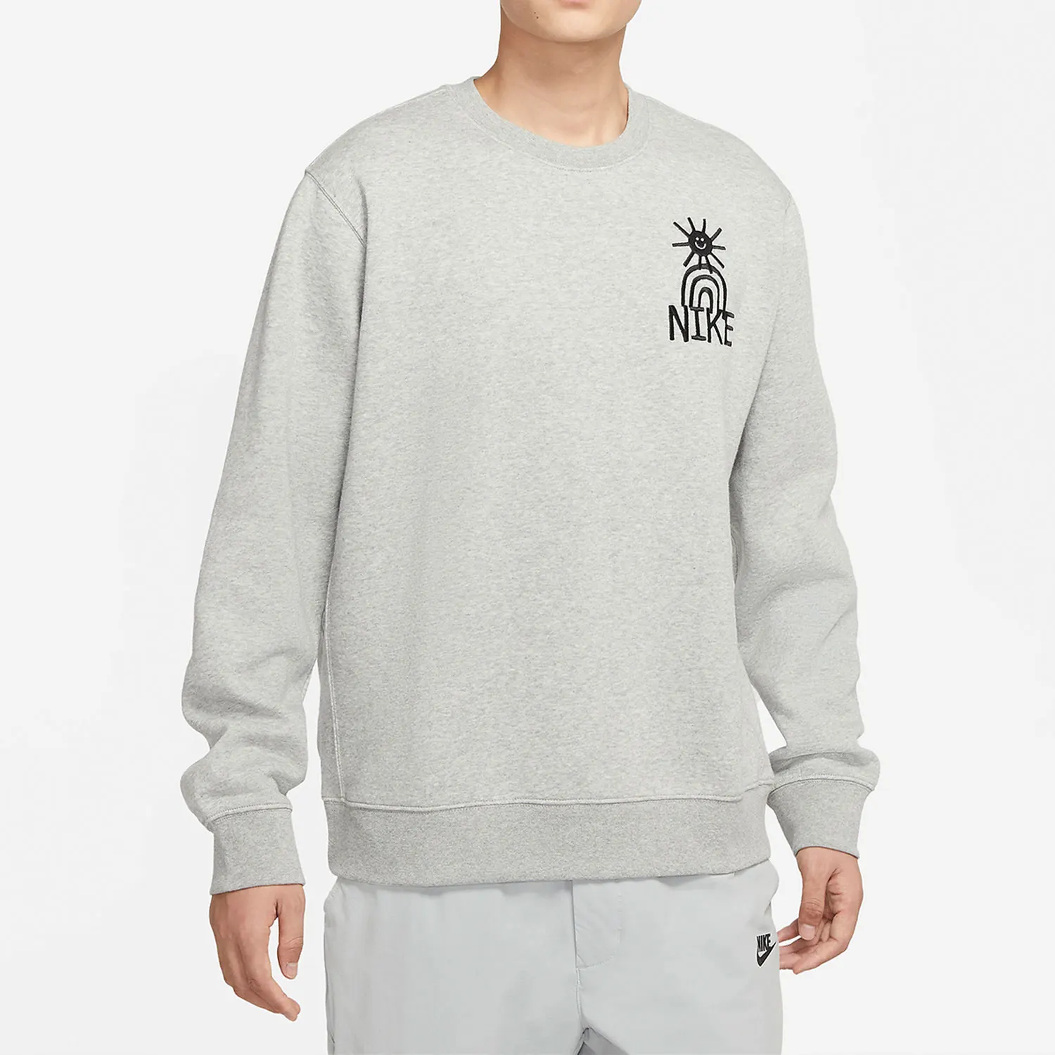 Nike Authentic New Men's Casual Simple Velvet Hoodie DQ4073-063