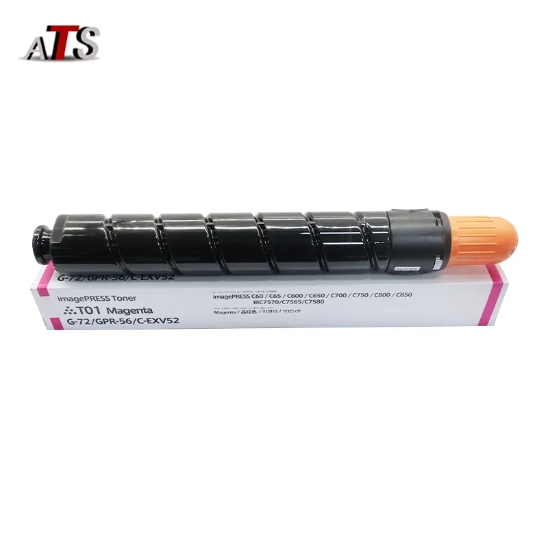 Imagem -06 - Cartucho de Toner para Canon ir Adv Compatível com Npg72 Gpr56 C-exv52 C7565 C7570 C7580 dx C7765 C7770 C7780