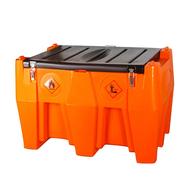 480L/220L Polyethylene Transport Petrol Dispensing Fuel Gas Storage Tank With Pump For  