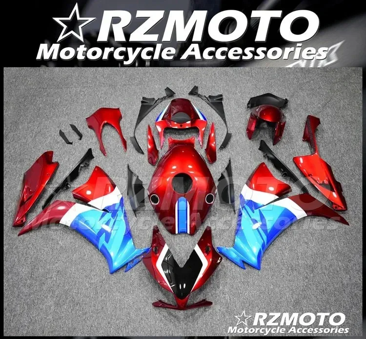 

4 подарка, новый комплект обтекателей из АБС-пластика, подходит для HONDA CBR1000RR 2012 2013 2014 2015 2016 12 13 14 15 16, комплект кузовных работ, красный, синий