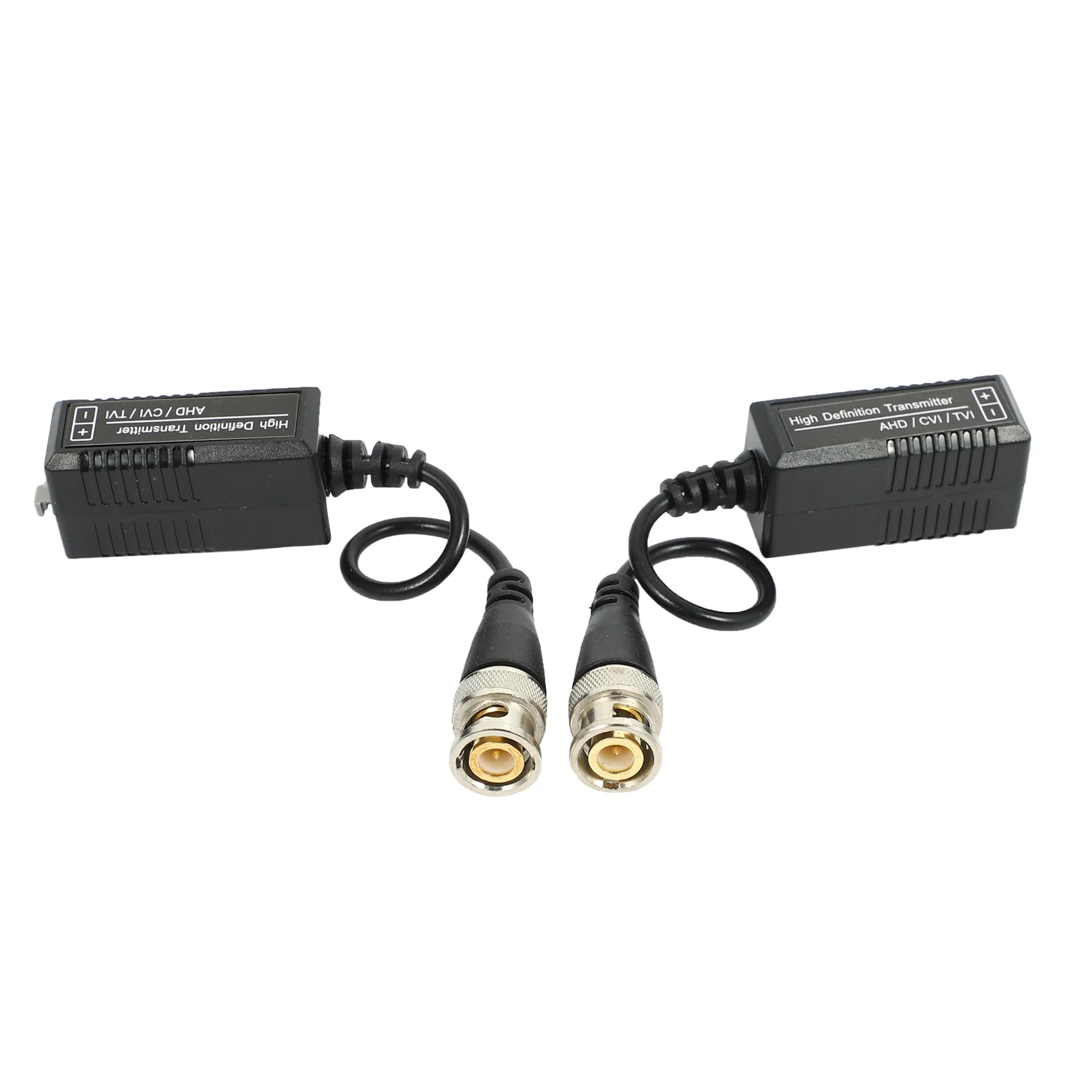 4 คู่ 8 ชิ้น Passive Video Balun Transmitter & Transceiver พร้อมสําหรับ 1080P TVI/CVI/TVI/AHD/960H DVR กล้องระบบกล้องวงจรปิด,