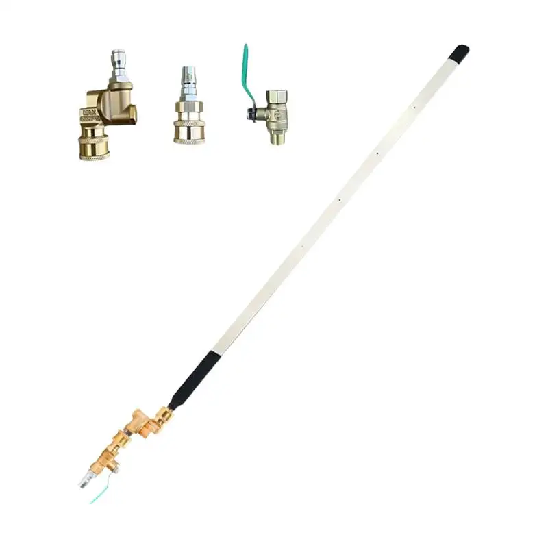 

Инструмент для очистки радиатора, сверхмощная палочка для промывки радиатора, ополаскиватель из нержавеющей стали, гибкая воздуходувка, точная очистка для грузовиков, автомобилей переменного тока