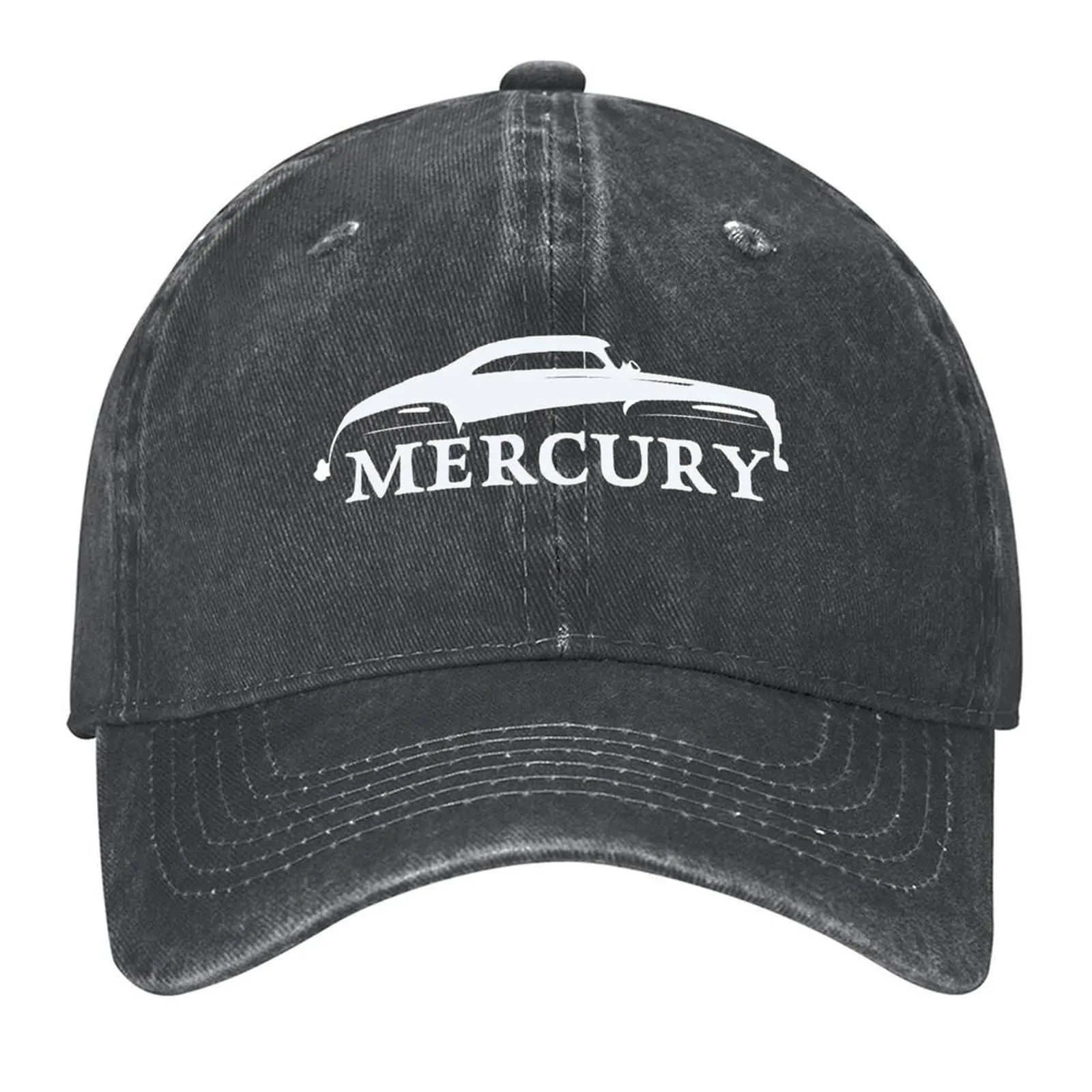 

49-50 Mercury Baseball Cap funny hat Horse Hat dad hat golf genuine Caps Male Women's