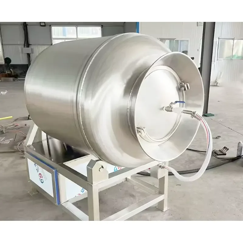 New Type Electric Commercia Meat Marinating Mixing Vacuum Tumbling Vacuum Meat Tumbler Machine