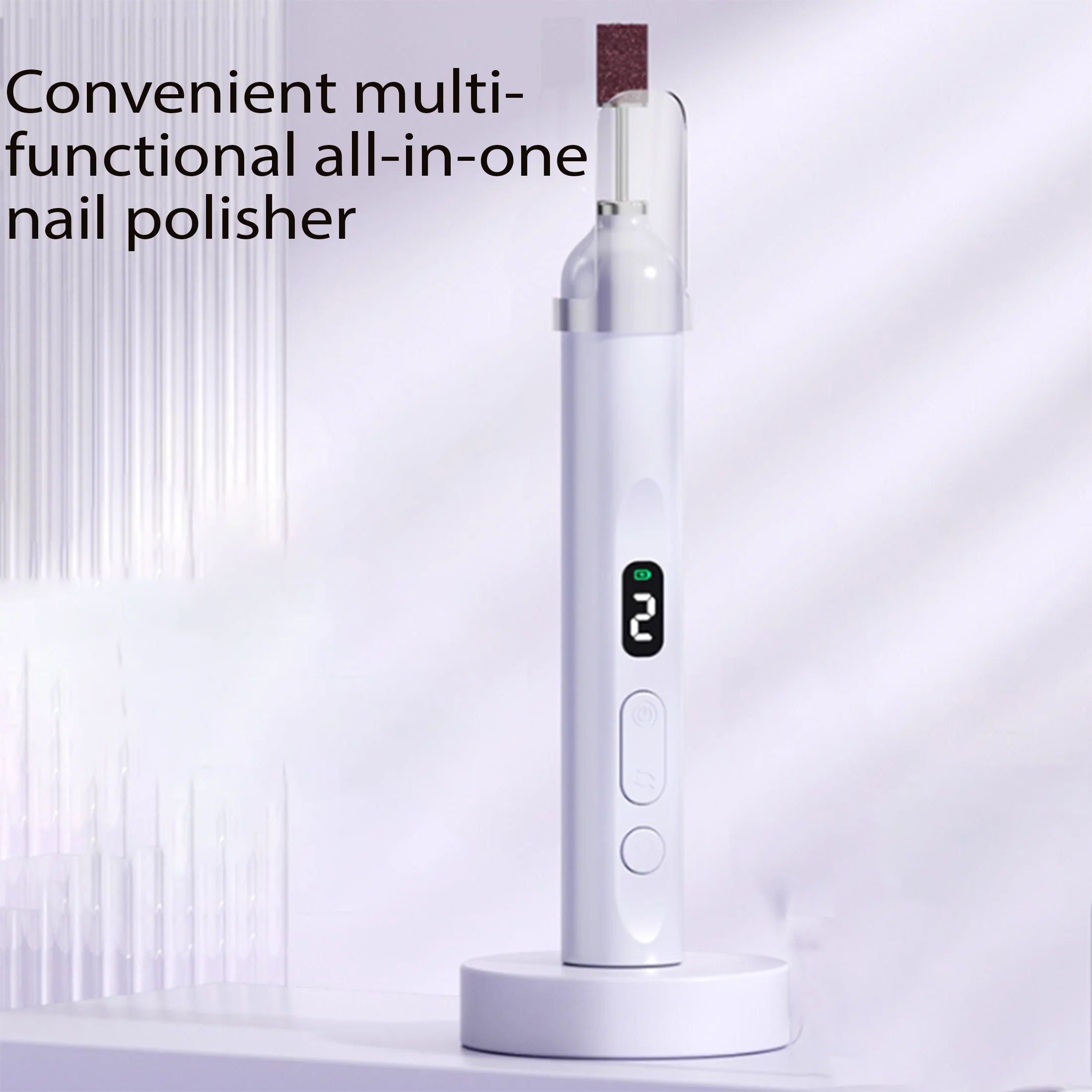 New nail polisher nail lamp portable wireless rechargeable nail polisher