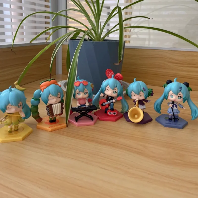 Miku Anime Figure Assembly Dolls Around Dolls Girls Cute Anime Blind Box Birthday Gift Fashion Doll Decor Girl Cute Surprise