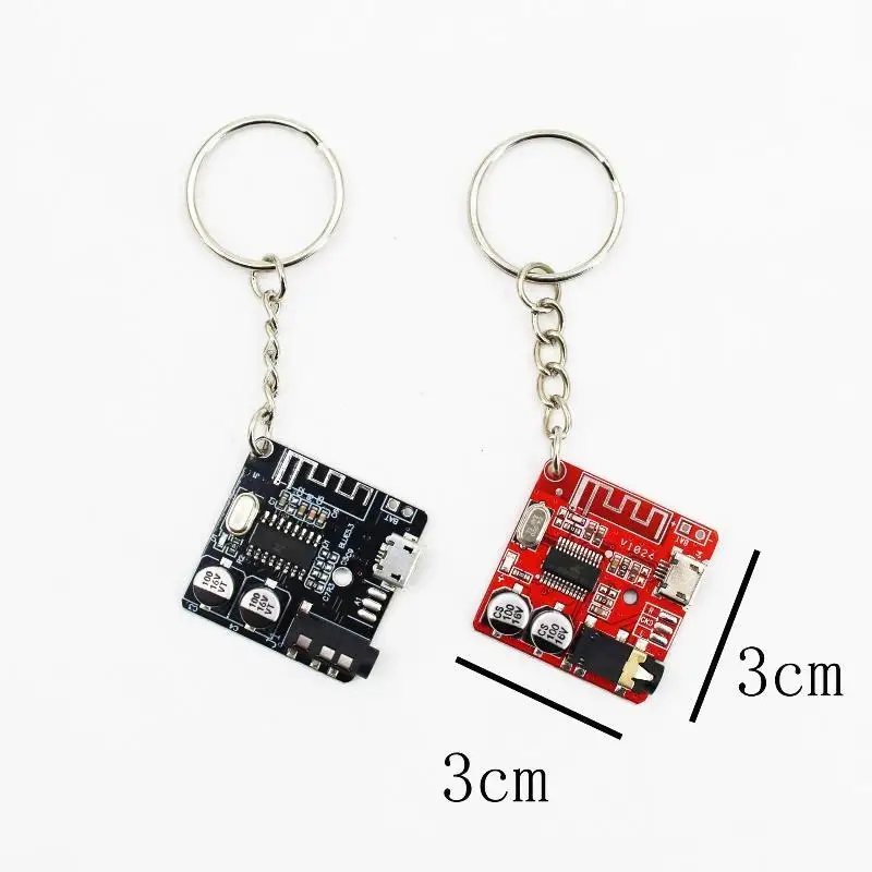 Leiterplatten-Schlüsselanhänger Vintage PCB Metall-Schlüsselring Cooles Retro-Tech-Accessoire für Autoschlüssel Rucksack-Deko Perfektes Geschenk für Motor-Enthusiasten – Detail 1