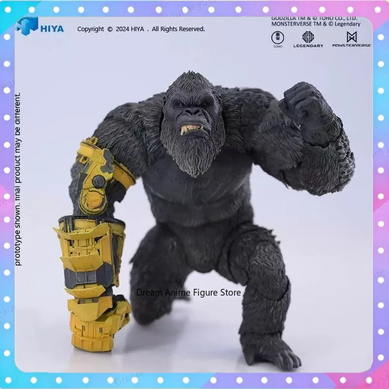 

In stock Original HIYA Godzilla vs. Kong Rise of the Empire King Kong Mechanical Glove Version Movable