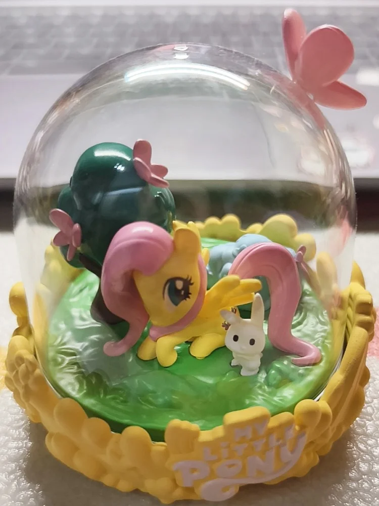 Kayou Oryginalny My Little Pony Mini Scene Vol.1 Magiczny Dom Pinkie Pie Rainbow Dash Dekoracja Blind Box Rzadkie Zabawki Prezenty Świąteczne — 2