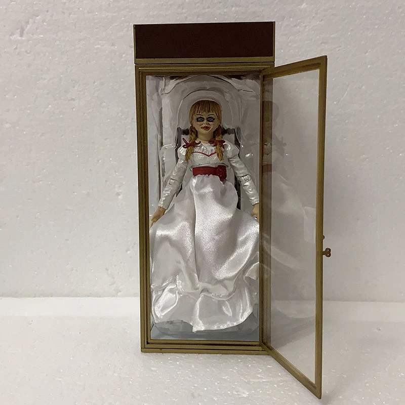 NECA Figure Annabelle Comes Home Annabelle Figures Action Figure Model Toy Doll 18cm 7inch Real Clothes Joint Movable Decoration