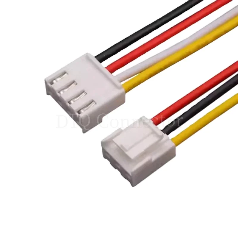 JST VH 3.96mm Pitch Single Female Plug Wire Cable Connector 2P 3 4 5 6 8 10 Pin VH3.96 22AWG Wires 10CM 20CM 30CM