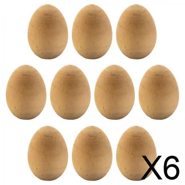 

Traditional Wood Easter Egg Kit Speckled Hanging Ornaments for Boys Kids Toys and Party Presents