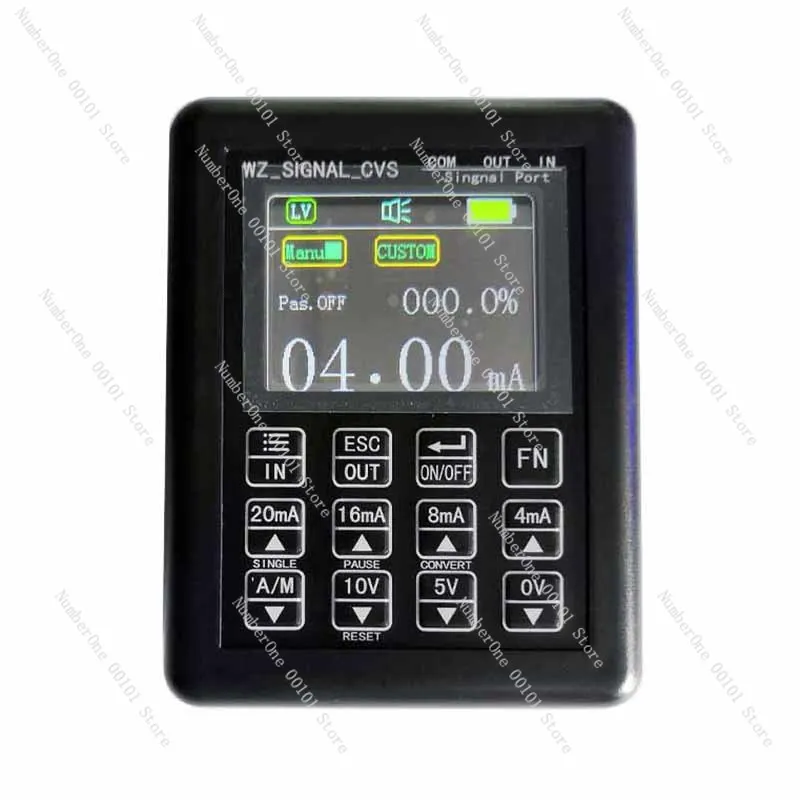 

NEW Portable 0-20mA 4-20mA 0-10V 0-12V 24V Signal Generator 0-22mA Calibrator Measuring Meter Debugging Tool LCD Display