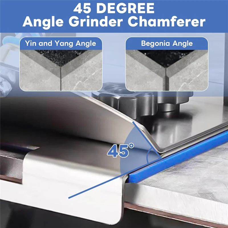 

GYTB-Angle Grinder Stand 45 Degree Tile Chamfering Tool 100-Type Angle Grinder Holder